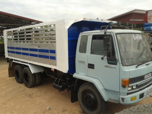 izusu195  2เพลาดั้ม(fvz12my) สโลกลาง ทิฟฟีเพาเว้อ เครื่องดีครัชซีสวย มีแอร์