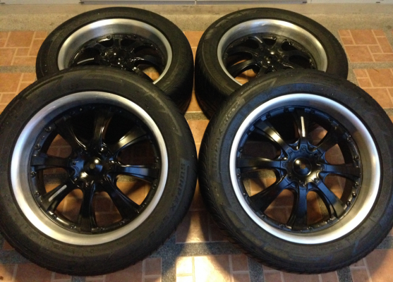 ล้อ Lowenhart ขอบ20 พร้อมยาง 265 40 20 กลางปี12 พร้อมใช้งาน ราคาไม่แพง