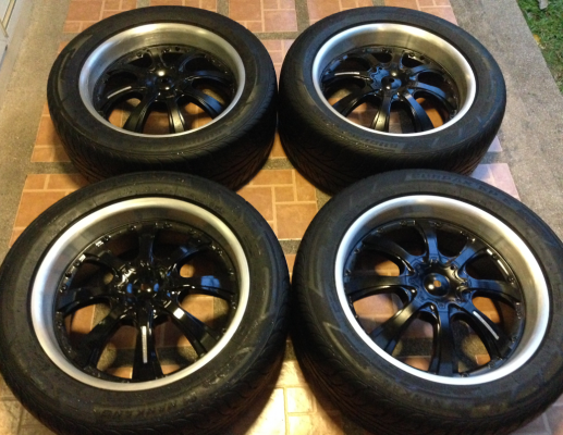 ล้อ Lowenhart ขอบ20 พร้อมยาง 265 40 20 กลางปี12 พร้อมใช้งาน ราคาไม่แพง