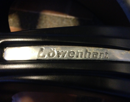 ล้อ Lowenhart ขอบ20 พร้อมยาง 265 40 20 กลางปี12 พร้อมใช้งาน ราคาไม่แพง