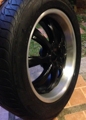 ล้อ Lowenhart ขอบ20 พร้อมยาง 265 40 20 กลางปี12 พร้อมใช้งาน ราคาไม่แพง