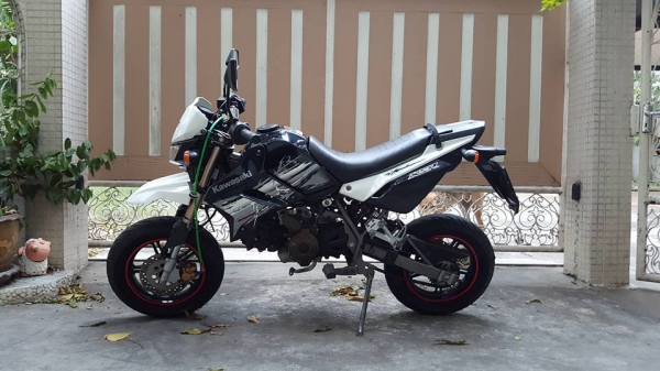 ขออนุญาติขาย KAWASAKI KSR NEW 110 ปี 2013 รถวิ่ง 2,XXX KM ฟรีค่าโอน