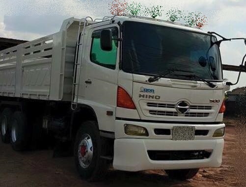 ขายสิบล้อ HINO FM1A 344 แรง พ่วงแม่ลูกดั้มสามมิตร  รถสวยพร้อมใช้งาน