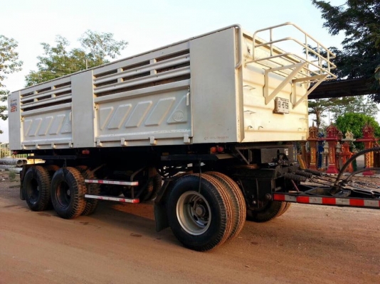 ขายสิบล้อ HINO FM1A 344 แรง พ่วงแม่ลูกดั้มสามมิตร  รถสวยพร้อมใช้งาน