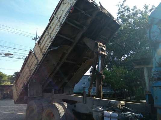 ขายกระบะดั้ม KC ยาว 5.30 ม. หัวกระบะเว้นช่องเครน อุปกรณ์ครบ