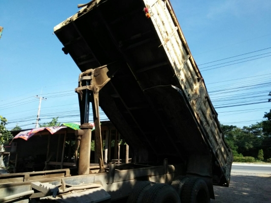 ขายกระบะดั้ม KC ยาว 5.30 ม. หัวกระบะเว้นช่องเครน อุปกรณ์ครบ