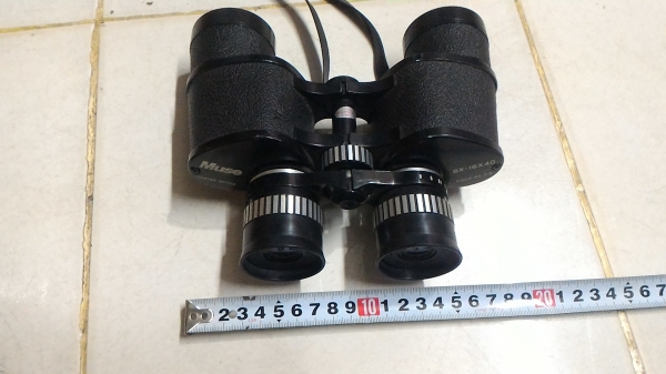 กล้องส่องทางไกล จากญี่ปุ่น ยี่ห้อ MUSE ขนาด 8X - 16 X40 โครงสร้างแข็งแข็ง