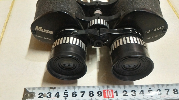 กล้องส่องทางไกล จากญี่ปุ่น ยี่ห้อ MUSE ขนาด 8X - 16 X40 โครงสร้างแข็งแข็ง