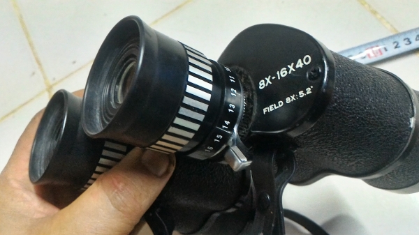 กล้องส่องทางไกล จากญี่ปุ่น ยี่ห้อ MUSE ขนาด 8X - 16 X40 โครงสร้างแข็งแข็ง