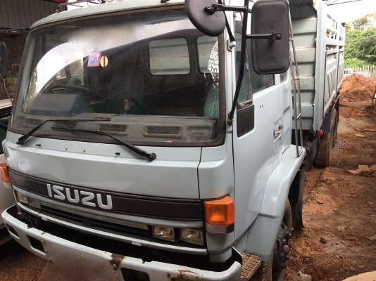 รถอีซูซุ 10 ล้อดั้ม FVZ  195 แรงม้า. ปี 39.    สนใจติดต่อ  081 - 6079515