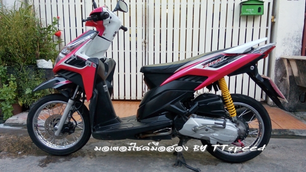 Honda Click 110i รถจดปี 53 เอกสารเล่มพร้อมโอน