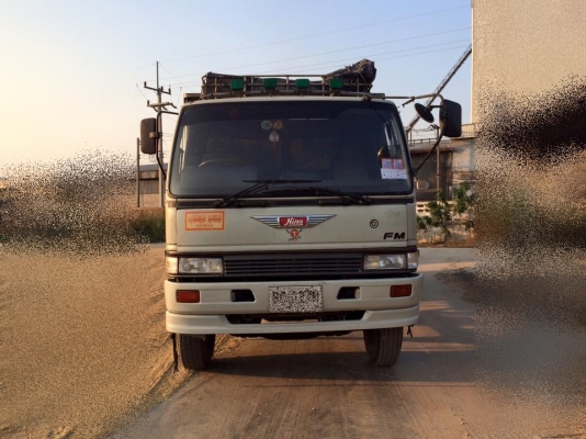 ขายสิบล้อ HINO FM3M 240 ปี39 พ่วงแม่ลูกไม่ดั้มคอกเกษรต  รถสวยพร้อมใช้งาน