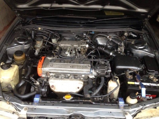 ขายToyota corolla เครือง1500 สีเท่า รถมือเดียวรถบ้านแท้ๆ2ระบบน้ำมัน+แก็ส ลงเล่มเรียบร้อย ประกันภัยชั้น3ทะเบียนเต็ม พร้อมโอน 1 แม็กTE37ขอบ16 ยาง205 45 16 2พวงมาลัยMOMOแท้ 3เบาะBRIDE 1คู่ เบลSparcoสีแดง 4วิทยุJVC cd mp usb พร้อมปลีปรับเสียง ลำโพงJBL ราคา550