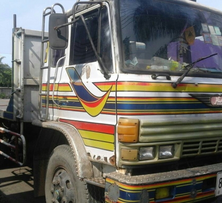 สิบล้อ ฮีโน่ FL17 EH 700 เพาเดียว พื้นเรียบยาว6.50ม ขาย 465,000บ ทะเบียนพร้อมโอน