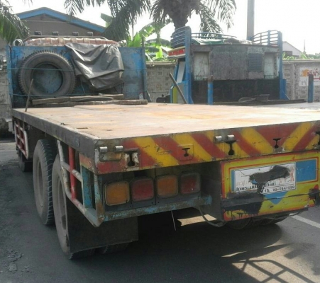 สิบล้อ ฮีโน่ FL17 EH 700 เพาเดียว พื้นเรียบยาว6.50ม ขาย 465,000บ ทะเบียนพร้อมโอน