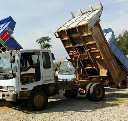 หกล้อ อีซูซุ DEGA-195 ดั้มยาว3.80ม 5คิว สภาพดีพร้อมใช้งาน ทะเบียนพร้อมโอน