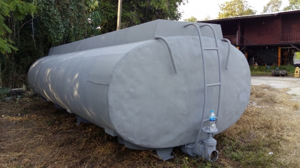ขายด่วนครับ ถังน้ำ 15000 ลิตร ทาสีรองพื้นไว้แล้ว  ราคาถูก ครับ