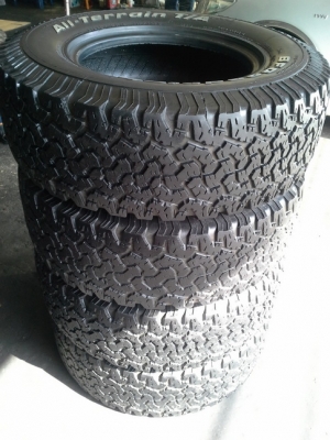 BF All USA. 265/75/16 ปี09 สภาพดี 1ชุด