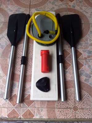 ขายเรือยาง 330 สภาพสวย พร้อมเครื่อง tohatsu 15 และ gps