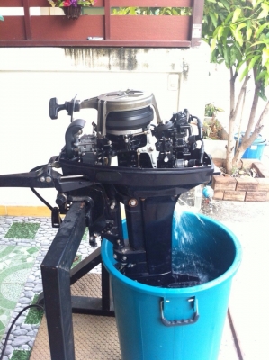 ขายเรือยาง 330 สภาพสวย พร้อมเครื่อง tohatsu 15 และ gps