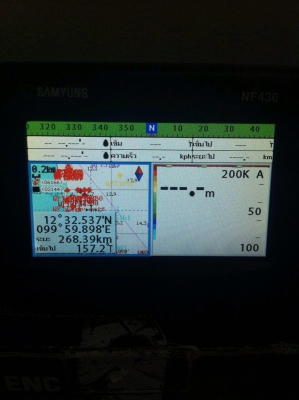 ขายเรือยาง 330 สภาพสวย พร้อมเครื่อง tohatsu 15 และ gps