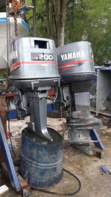 ขายด่วน เครื่องเรือยามาฮ่า 200