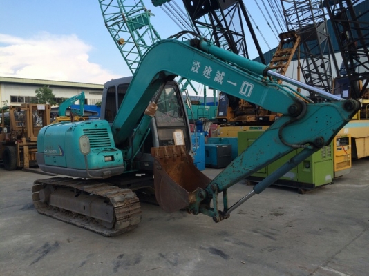 ถึงไทยแล้ว Kobelco SK60-3 SN: LE-21072 ใบแทร็คติดก้อนยาง นำเข้าจากญี่ปุ่น