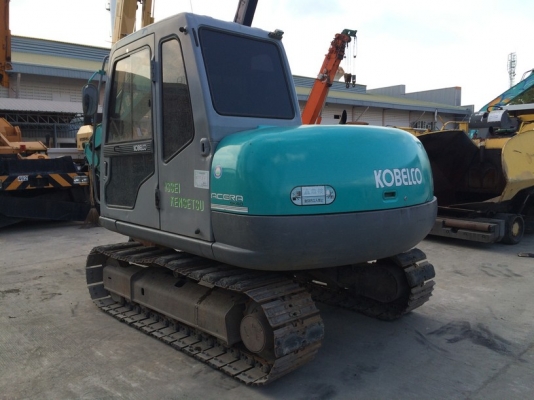 ถึงไทยแล้ว Kobelco SK60-3 SN: LE-21072 ใบแทร็คติดก้อนยาง นำเข้าจากญี่ปุ่น