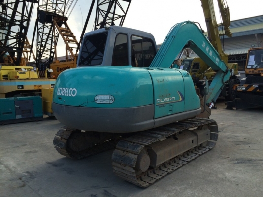 ถึงไทยแล้ว Kobelco SK60-3 SN: LE-21072 ใบแทร็คติดก้อนยาง นำเข้าจากญี่ปุ่น