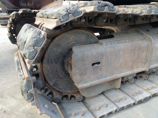 ถึงไทยแล้ว Kobelco SK60-3 SN: LE-21072 ใบแทร็คติดก้อนยาง นำเข้าจากญี่ปุ่น