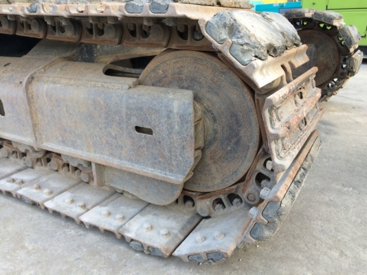 ถึงไทยแล้ว Kobelco SK60-3 SN: LE-21072 ใบแทร็คติดก้อนยาง นำเข้าจากญี่ปุ่น