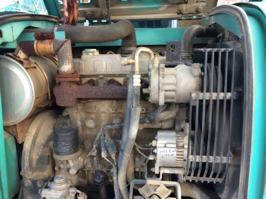 ถึงไทยแล้ว Kobelco SK60-3 SN: LE-21072 ใบแทร็คติดก้อนยาง นำเข้าจากญี่ปุ่น