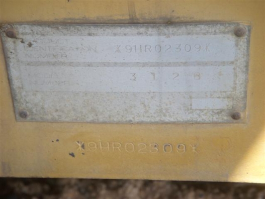 ขายรถขุดยี่ห้อ CATERPILLAR รุ่น 312B