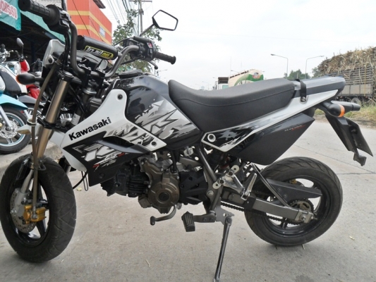 Kawasaki KSR สตาร์ทมือปี56 รถบ้าานวิ่งน้อยเครื่องดีสภาพเดิมๆ ภาษีไม่ขาดต่อ คู่มือชุดโอนครบ