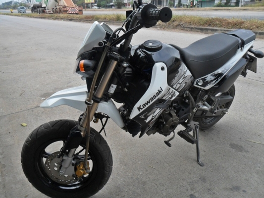 Kawasaki KSR สตาร์ทมือปี56 รถบ้าานวิ่งน้อยเครื่องดีสภาพเดิมๆ ภาษีไม่ขาดต่อ คู่มือชุดโอนครบ