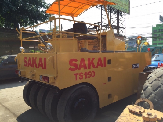 ขายด่วนรถบดล้อยาง9ล้อSAKAI TS150 เก่าญี่ปุ่น พร้อมใช้งาน ขายด่วนรถบดล้อยาง9ล้อSAKAI TS150 เก่าญี่ปุ่น พร้อมใช้งาน