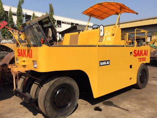 ขายด่วนรถบดล้อยาง9ล้อSAKAI TS150 เก่าญี่ปุ่น พร้อมใช้งาน ขายด่วนรถบดล้อยาง9ล้อSAKAI TS150 เก่าญี่ปุ่น พร้อมใช้งาน