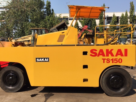 ขายด่วนรถบดล้อยาง9ล้อSAKAI TS150 เก่าญี่ปุ่น พร้อมใช้งาน ขายด่วนรถบดล้อยาง9ล้อSAKAI TS150 เก่าญี่ปุ่น พร้อมใช้งาน