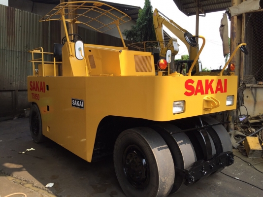 ขายด่วนรถบดล้อยาง9ล้อSAKAI TS150 เก่าญี่ปุ่น พร้อมใช้งาน ขายด่วนรถบดล้อยาง9ล้อSAKAI TS150 เก่าญี่ปุ่น พร้อมใช้งาน