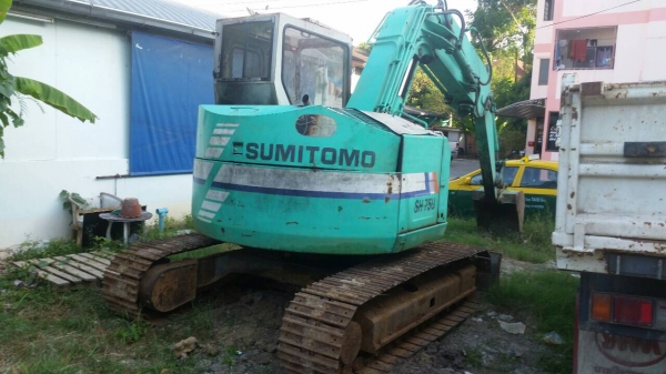 ขายรถขุด แบคโฮ ซูมิตโตโม sh75u ขายรถขุด แบคโฮ ซูมิตโตโม sh75u