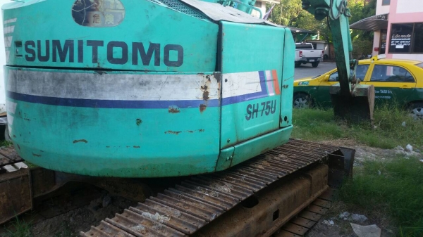 ขายรถขุด แบคโฮ ซูมิตโตโม sh75u ขายรถขุด แบคโฮ ซูมิตโตโม sh75u
