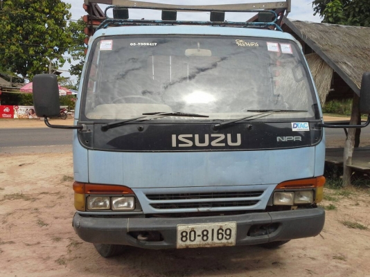 ISUZU NPR 120 ห้างแท้ปี39 ฝาดำ กะบะยาว 4.3 ม. Fหลัง เล่มพร้อม