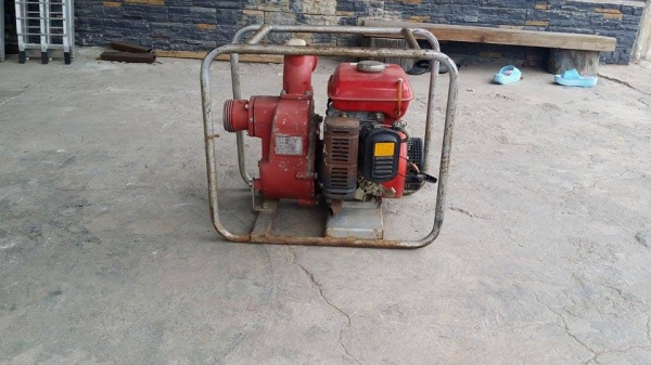 ปั๊มนำ้เก่าญี่ปุ่น MITSUBISHI  รุ่น G510P ขนาด 3.5 แรง สภาพดี เครื่องพร้อมใช้งาน