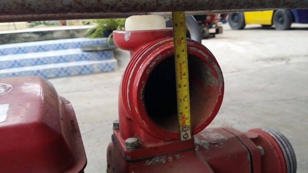 ปั๊มนำ้เก่าญี่ปุ่น MITSUBISHI  รุ่น G510P ขนาด 3.5 แรง สภาพดี เครื่องพร้อมใช้งาน