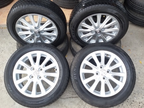 ขายล้อTOYOTA VIOS12 ก้าน ยางปี 3914  4 ล้อ