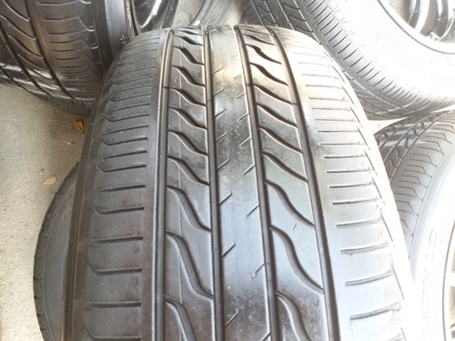 ขายล้อ ST Racing 17 5รู 100-114 กว้าง7.5 พร้อมยาง  4 ล้อ