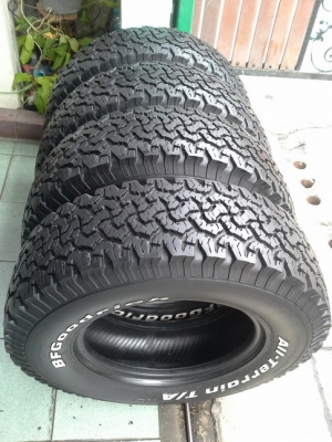 BF All USA. 245/75/16 ปี12 สภาพสวยๆ 1ชุด