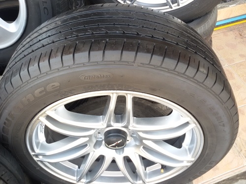 ขายล้อ Project D Spec-D ขอบ17 5 รูหน้า8 ET40 พร้อมยาง  4 ล้อ