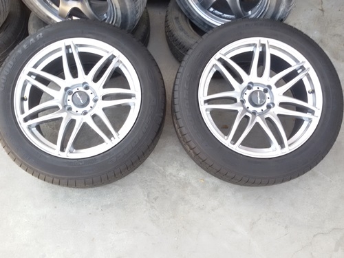 ขายล้อ Project D Spec-D ขอบ17 5 รูหน้า8 ET40 พร้อมยาง  4 ล้อ