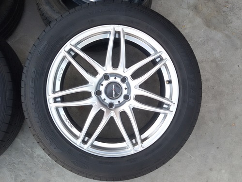 ขายล้อ Project D Spec-D ขอบ17 5 รูหน้า8 ET40 พร้อมยาง  4 ล้อ